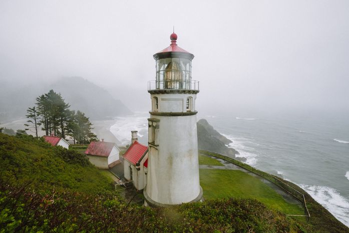 Heceta Head Lighthouse along the Oregon Coast Trail