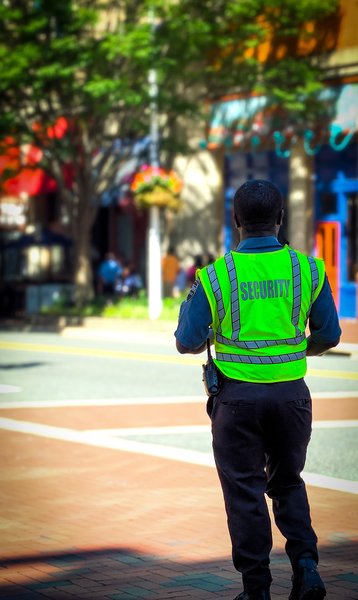 Law enforcement agencies also use reflective running vests to make their employees visible as they discharge their mandate.