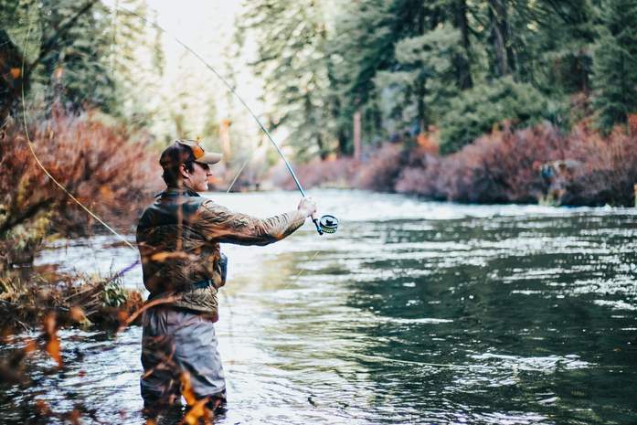 You are allowed to fish in the Grand Teton as long as you adhere to the laid regulations.